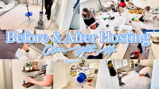 House Reset  Before and After Hosting  Clean With Me [upl. by Ardith]