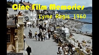 Lyme Regis Dorset in June 1960 Vintage Home Movie Cine Film [upl. by Clemente472]