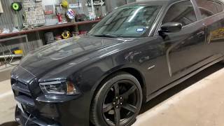 How To Install Eibach Lowering Springs On 2013 Charger RT [upl. by Bartolome]