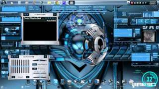 Desktop Setup  May 2011 GUI Breed Bluevision Ironman Objectdock [upl. by Farika130]