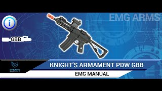 EMG  KAC PDW Instructional Guide [upl. by Sonnnie]