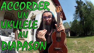 Accorder un Ukulele au Diapason [upl. by Rede675]