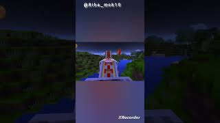 Minecraft  hoa cỏ lau  edit xhuong tiktok toi iu bn❤ [upl. by Haikan]