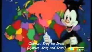 Animaniacs الضاحكون Opening Yakkos Nations of The World Arabic Subs [upl. by Aesoh457]