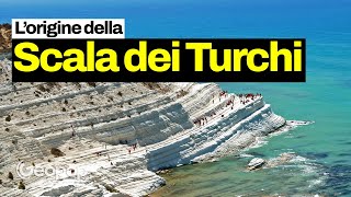 Scala dei Turchi come si è formata la falesia di Realmonte che si trova ad Agrigento in Sicilia [upl. by Dani251]