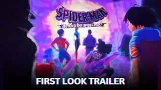 SpiderMan Beyond the SpiderVerse  Official First Look Trailer [upl. by Nybbor]