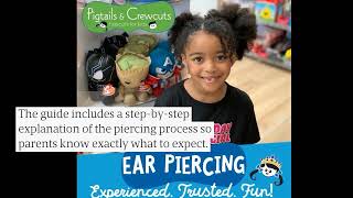 Kids Ear Piercing Pigtails amp Crewcuts Greenville SC Releases New Parents Guide [upl. by Dylane]