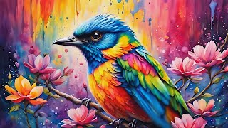 4K Colorful Bird [upl. by Keppel]