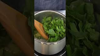 VEGAN Creamed Spinach SO CREAMY [upl. by Prober200]