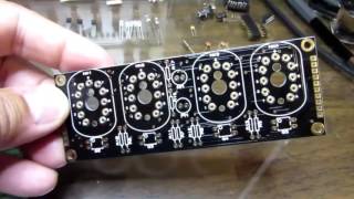 PV Electronics quotFunKlockquot Nixie Tube Clock Kit [upl. by Netsreik863]