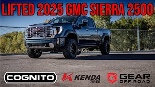 2025 GMC Sierra 2500HD Lifted on the CognitoMotorsports 4quot Lift kit [upl. by Orutra]