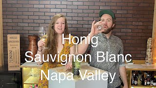 Tasting Wine reviews Honig Sauvignon Blanc [upl. by Hayimas192]