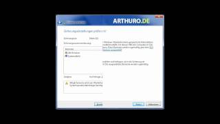 Windows 7  Sicherung amp Wiederherstellen [upl. by Gnirps]