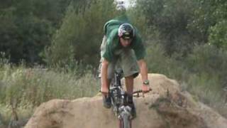 Great freeride mountain biking video Urban Assualt mountain bike jumping and jumps [upl. by Telford]