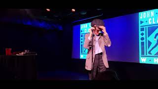 John Cooper Clarke quotEvidently Chickentownquot Live NYC 91824 [upl. by Ennayelsel]