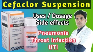 Cefaclor oral suspension ip  Cefaclor suspension  Keflor syrup cefaclor oral suspension ip 125 mg [upl. by Richma]