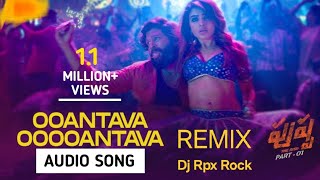 Oo Antava Oo Antava REMIX Pushpa Song HindiSong Gms CompetitionSong HindisongGmsdj [upl. by Damalus]