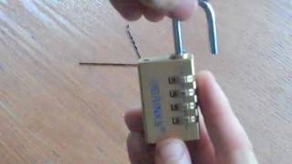 How To Pick a Brinks Number Lock [upl. by Biddy]