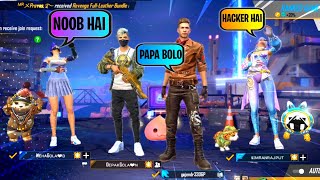 Pro Girl Call Me Noob😡आजा 1 vs 2 में🔥  Garena Free Fire [upl. by Aletse]