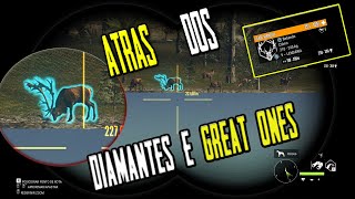 🏆EM BUSCA DOS  DIAMONDSGREATS ONES  no theHunter Call of the Wild STEAM🏆2 [upl. by Mahmud]