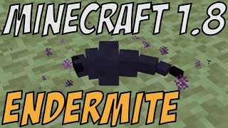 Minecraft 18  Endermite  NEW MOB [upl. by Alaehs86]