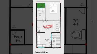 30×33 house plan3bhk with parking vastu vastushashtra housedesign vastugyan [upl. by Bullen]