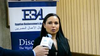 Ms Malgorzata Waldowska to Egyptian Businessmens Association [upl. by Seebeck]