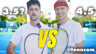 I Played Youtubes Biggest Racketholic in a Tennis Match TennCom [upl. by Doug]