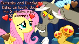 Fluttershy And Discord Being An Iconic Duo For 2 Minutes And 52 Seconds [upl. by Komarek868]