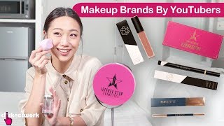 Makeup Brands By YouTubers EM Cosmetics Jeffree Star Pony Effect  Tried and Tested EP117 [upl. by Klapp779]