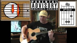 Creep  Radiohead  Acoustic Guitar Lesson Explicit Lyrics [upl. by Aliak]