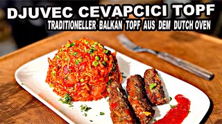 Djuvec Cevapcici Topf sooo lecker  The BBQ BEAR [upl. by Hawkie]