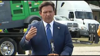 LIVE DeSantis Holds Briefing as Hurricane Milton Approaches [upl. by Anircam640]