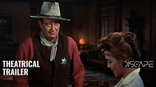 Rio Bravo • 1959 • Theatrical Trailer [upl. by Yenatirb]