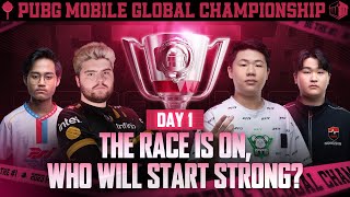 EN 2023 PMGC Grand Finals  Day 1  PUBG MOBILE Global Championship [upl. by Ahsahtan]