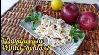 Waldorfsalat  mein liebster Wintersalat  Waldorf salad  insalata Waldorf [upl. by Tega923]