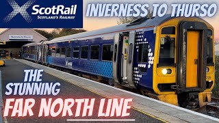 ScotRail’s stunning Far North Line  Inverness to Thurso [upl. by Winnah]