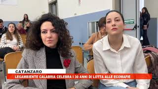 Legambiente Calabria celebra i 30 anni di lotta alle ecomafie [upl. by Tella]