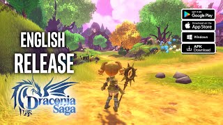 DRACONIA SAGA Gameplay  Mobile MMORPG English Release [upl. by Assilrac]