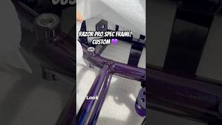 ⁠razorworldwide Pro Spec Frame in Voltron Purple Must SEE 👀 dirtbike [upl. by Ardnasac]