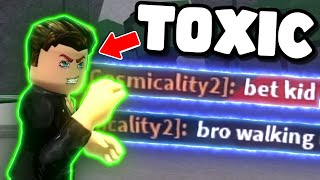 Trolling as Toxic Kid 👶🤬  The Strongest Battlegrounds [upl. by Colombi]