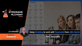 Using Scripting to work with Comments from vMix Social [upl. by Anav260]