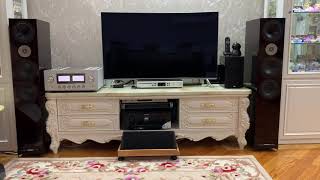 LUXMAN L509X and Spendor D9 [upl. by Also]