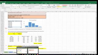 Test du Khi2 en Excel™  Test de normalité [upl. by Flo]