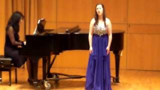 In der Fremde 8 Liederkreis Op 39 Schumann Paula Shtein Junior Recital [upl. by Bristow929]