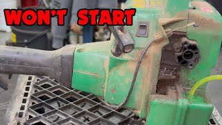 Classic Weed Eater LT7000 Trimmer Wont Start [upl. by Avuha]