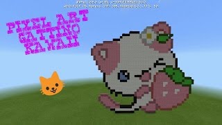 PIXEL ART quotGATTINO KAWAII 😄🐱♥quot [upl. by Ennaeel]