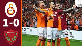 ICARDI Header Goal  Galatasaray vs Hatayspor 10  Match Highlights 2024 [upl. by Namzzaj]