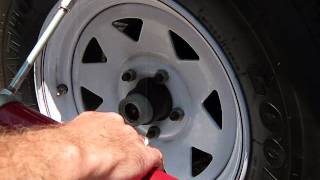 How to Grease Casita Travel Trailer Wheel Bearings with EZLube Hubs [upl. by Yonita]