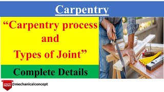 carpentry process  carpentry workshop joints  carpentry workshop engineering [upl. by Sik]